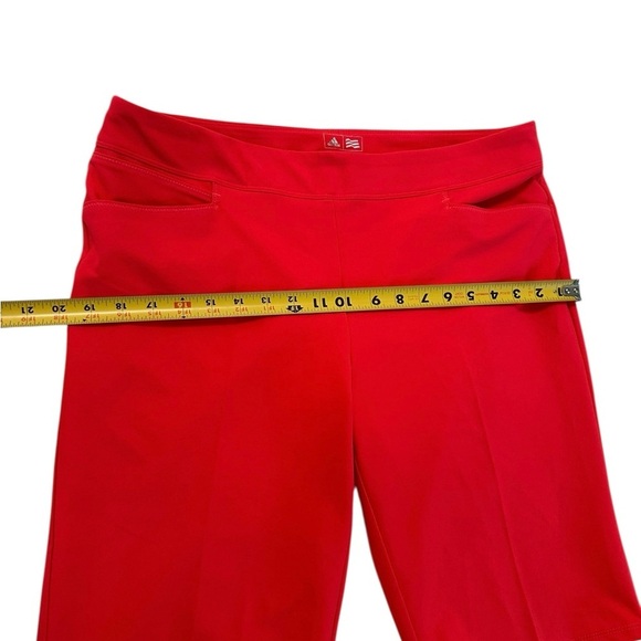 Adidas Women's L Pull On Stretch Bermuda Golf Shorts Salmon - Picture 13 of 17